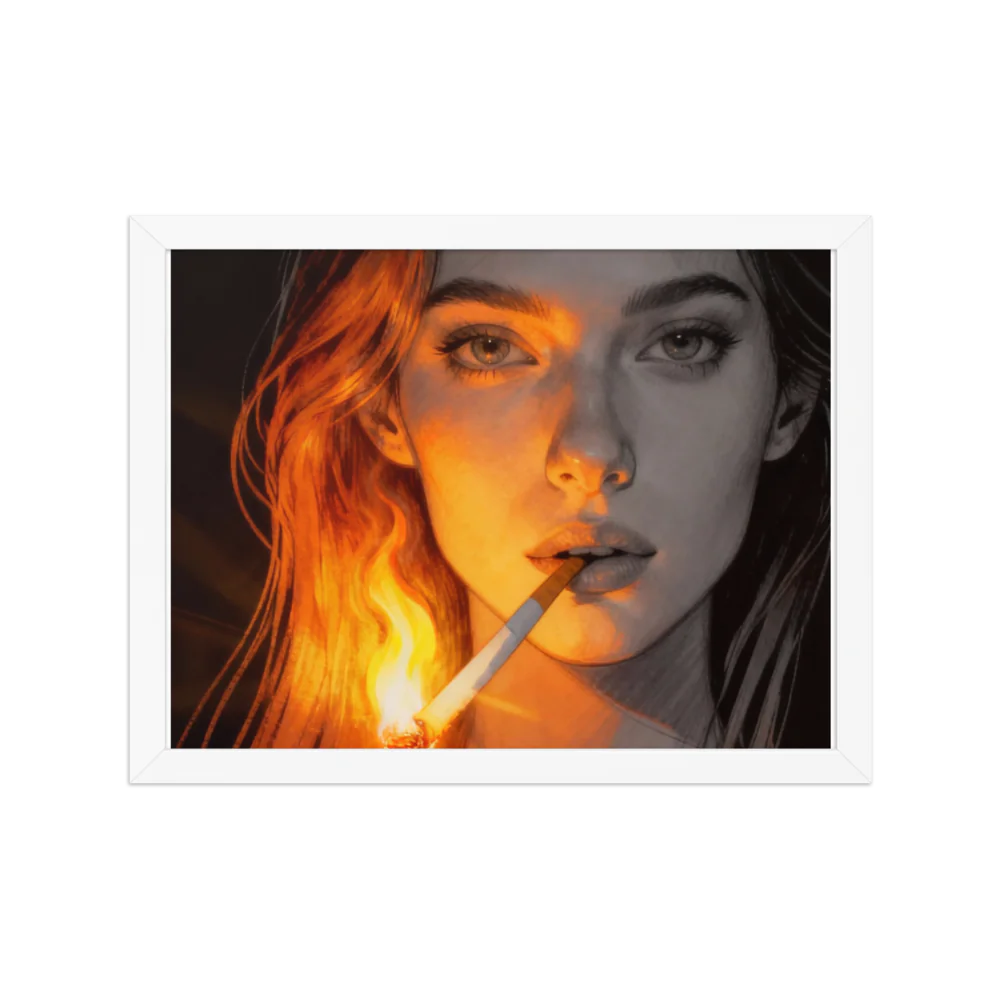 Illuminated Smoke Wall Art