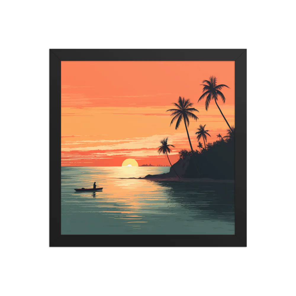 Enhanced Matte Paper Framed Poster (in)