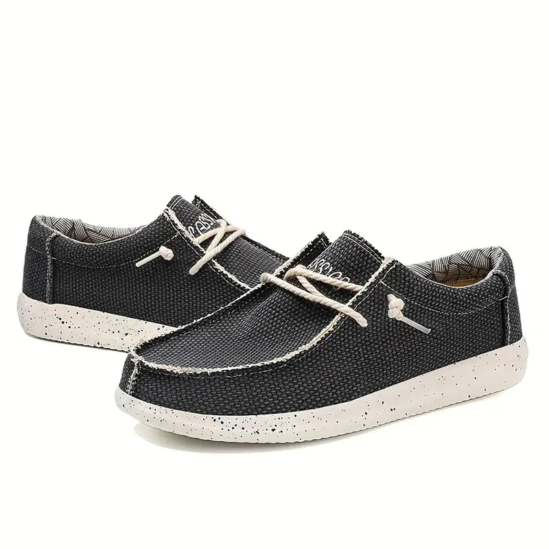 Men's Lightweight Casual Canvas Slip-On Loafers