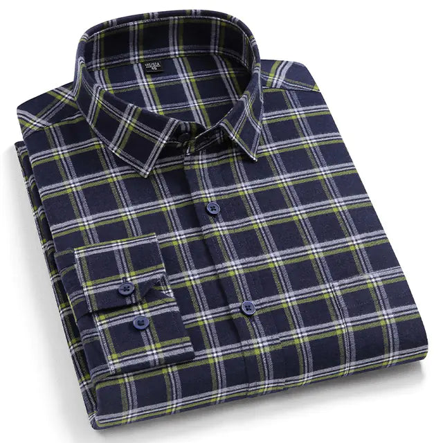 Men's Cotton Shirt - Casual and Stylish for Office Wear