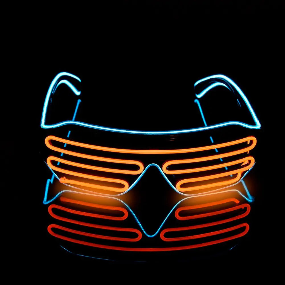 Performing Glasses with Shutter Light Effect