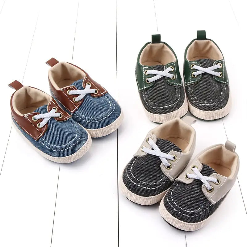 Patchwork Prewalker Sneaker Shoes
