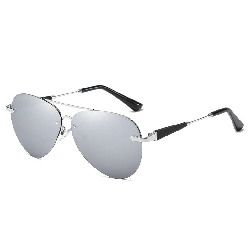Polarized Classic Rimless Sunglasses
