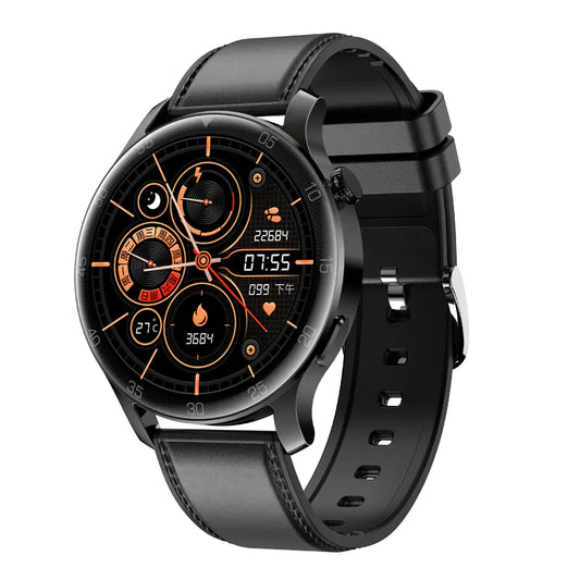 Smart Watch with Blood Pressure Monitoring Alerts