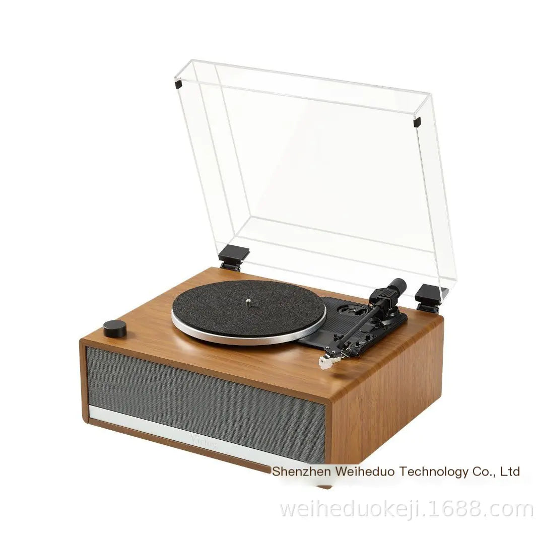 Retro Vinyl Record Player with Bluetooth and USB