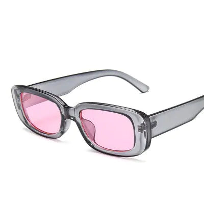 Square Jelly Color Sunglasses