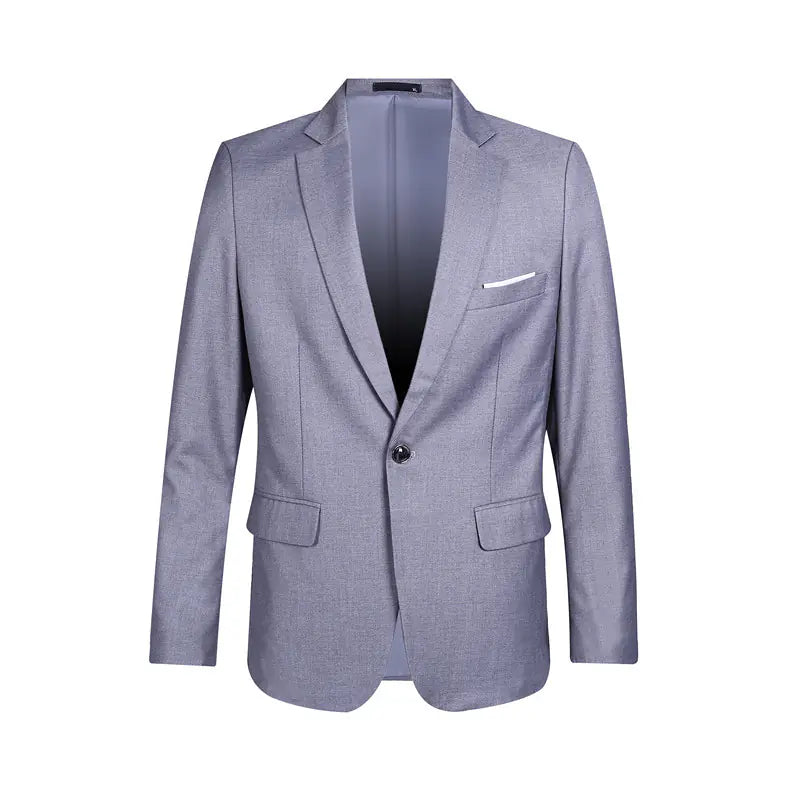 Men's Slim Casual Suit for Comfortable Business Wear