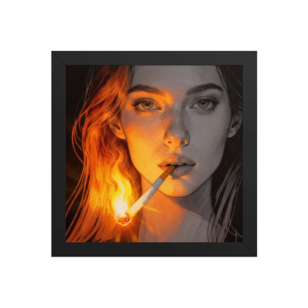 Illuminated Smoke Wall Art