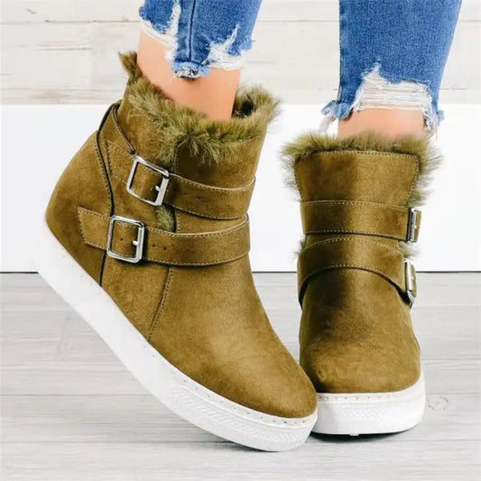 Casual Fashion Flat Short Boots for Women