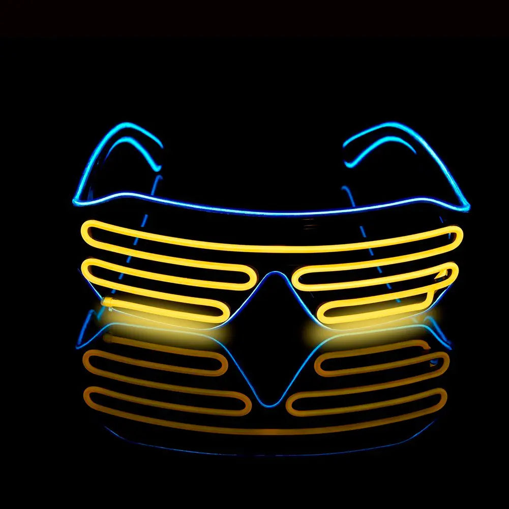Performing Glasses with Shutter Light Effect