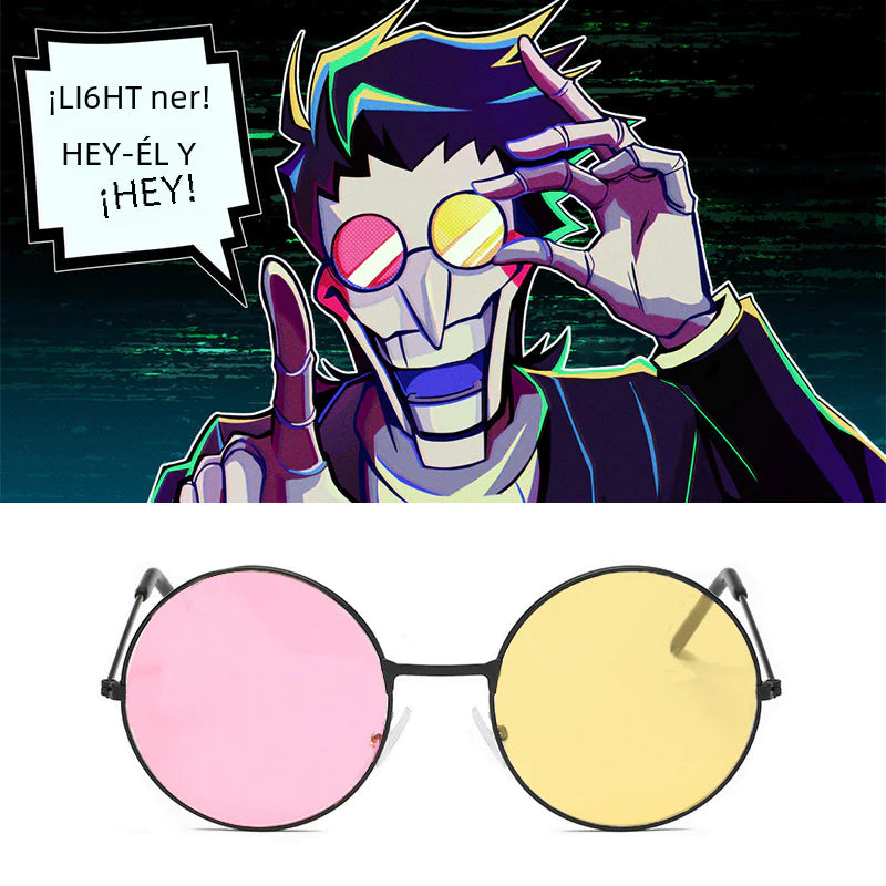 Spamton Plush Glasses for Cosplay and Gaming Merchandise
