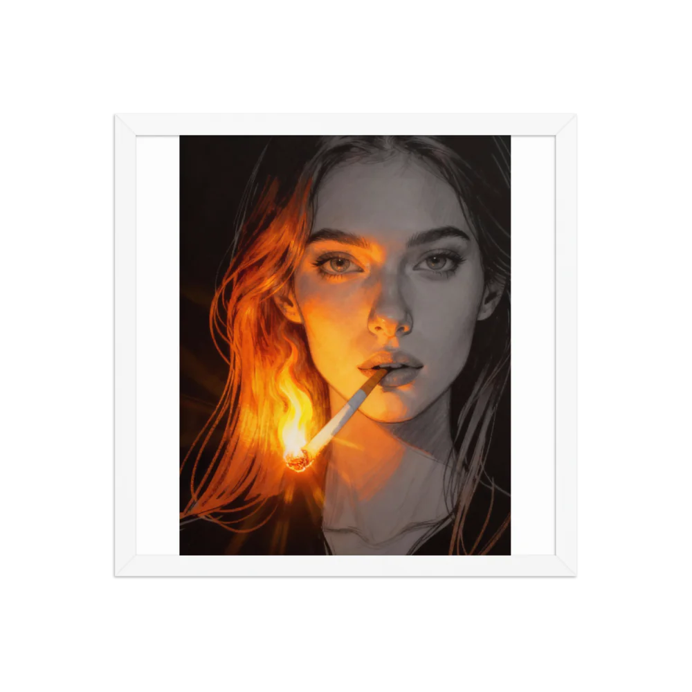 Enhanced Matte Paper Framed Poster (in)