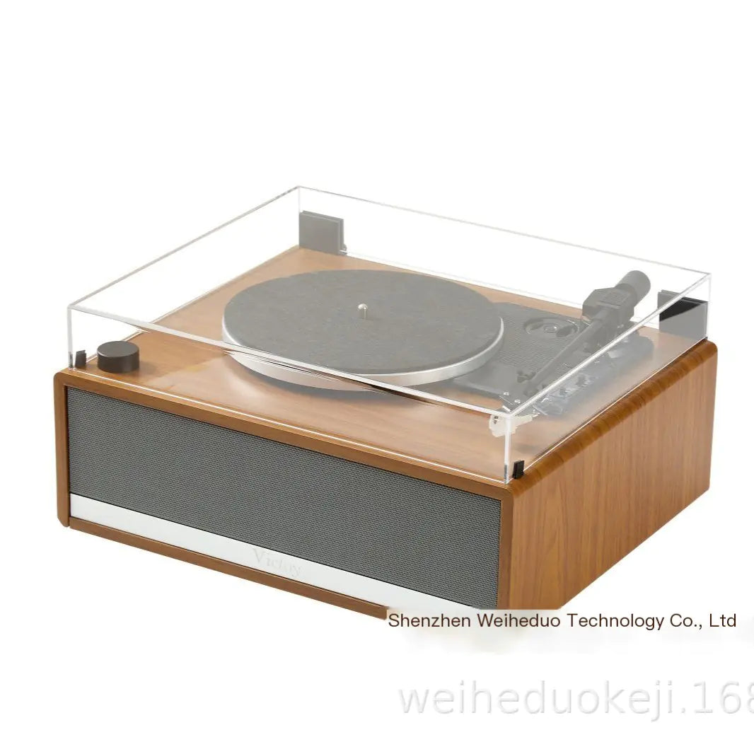 Retro Vinyl Record Player with Bluetooth and USB