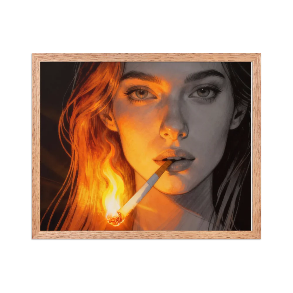 Illuminated Smoke Wall Art